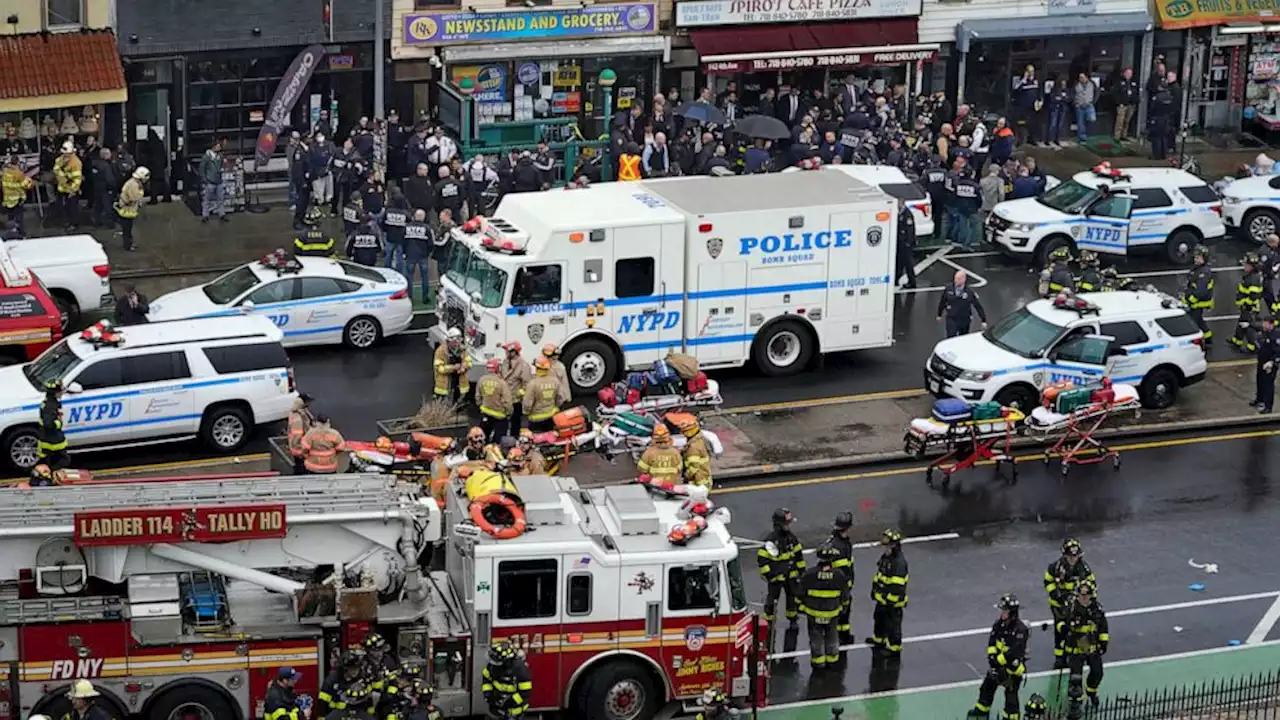 NYC subway shooting updates: 10 shot in Brooklyn, suspect at large