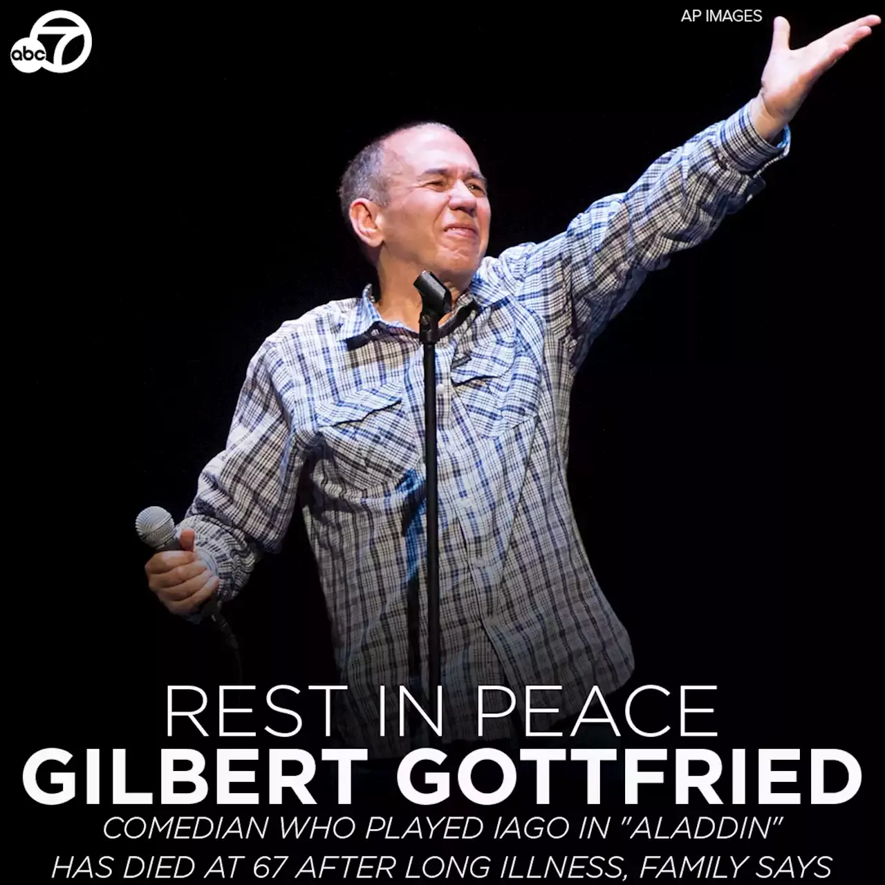 Gilbert Gottfried Dead At 67 After Long Illness, Family Says; Actor ...