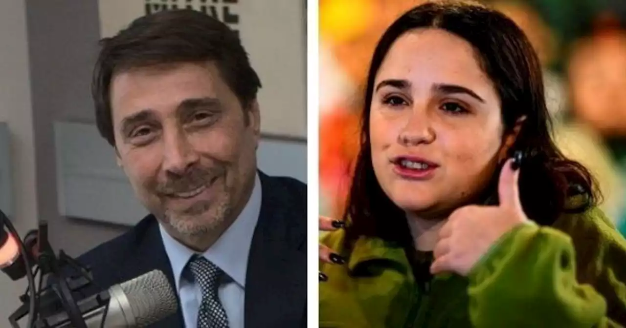 La chicana de Eduardo Feinmann a Ofelia Fernández por la interna en el Gobierno: 'Te gusta que se peleen a muerte Alberto y Cristina'