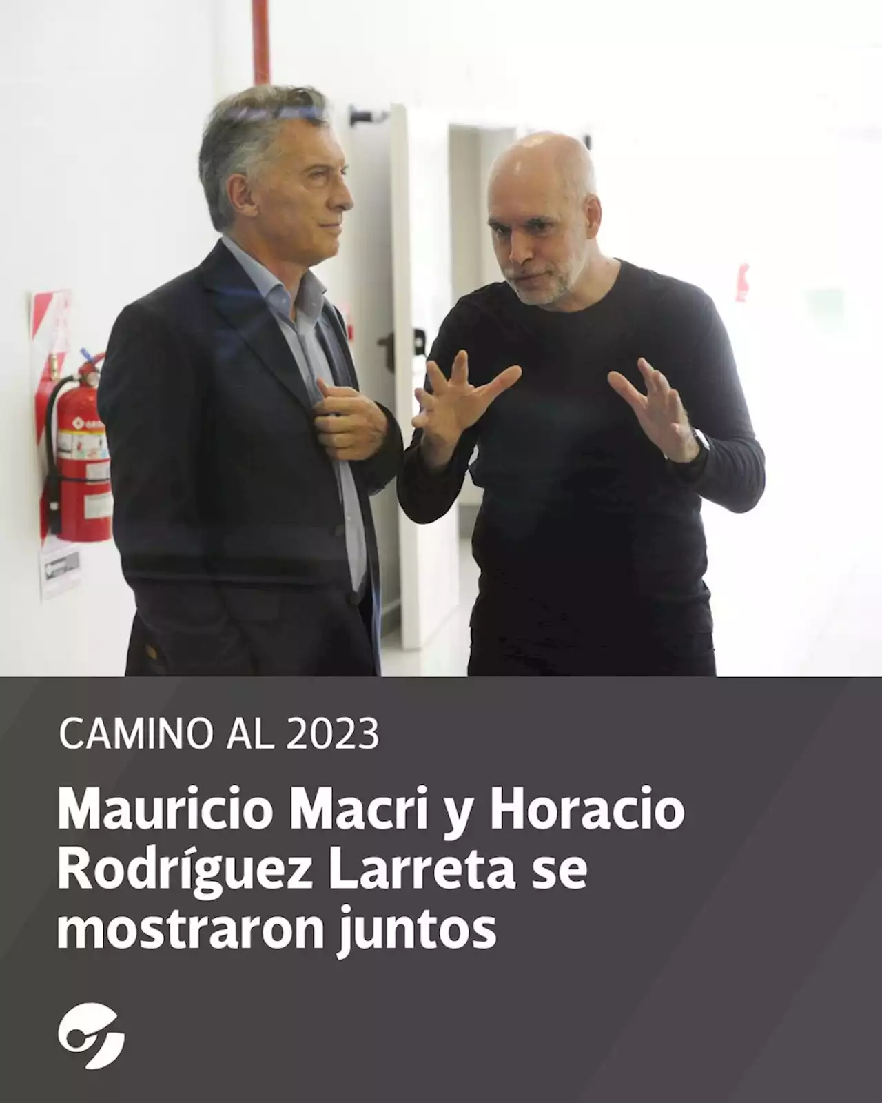 Mauricio Macri volvió a mostrarse activo y recorrió con Horacio Rodríguez Larreta una escuela porteña