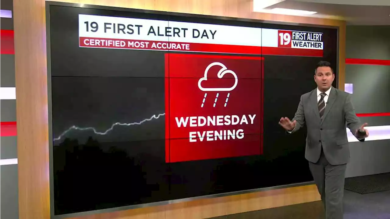 19 First Alert Weather Day Issued: Tracking potential severe weather Wednesday