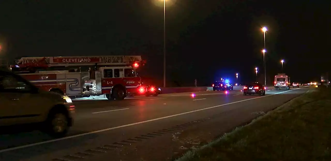 68-year-old man dies after being struck by a vehicle on I-90 in Cleveland