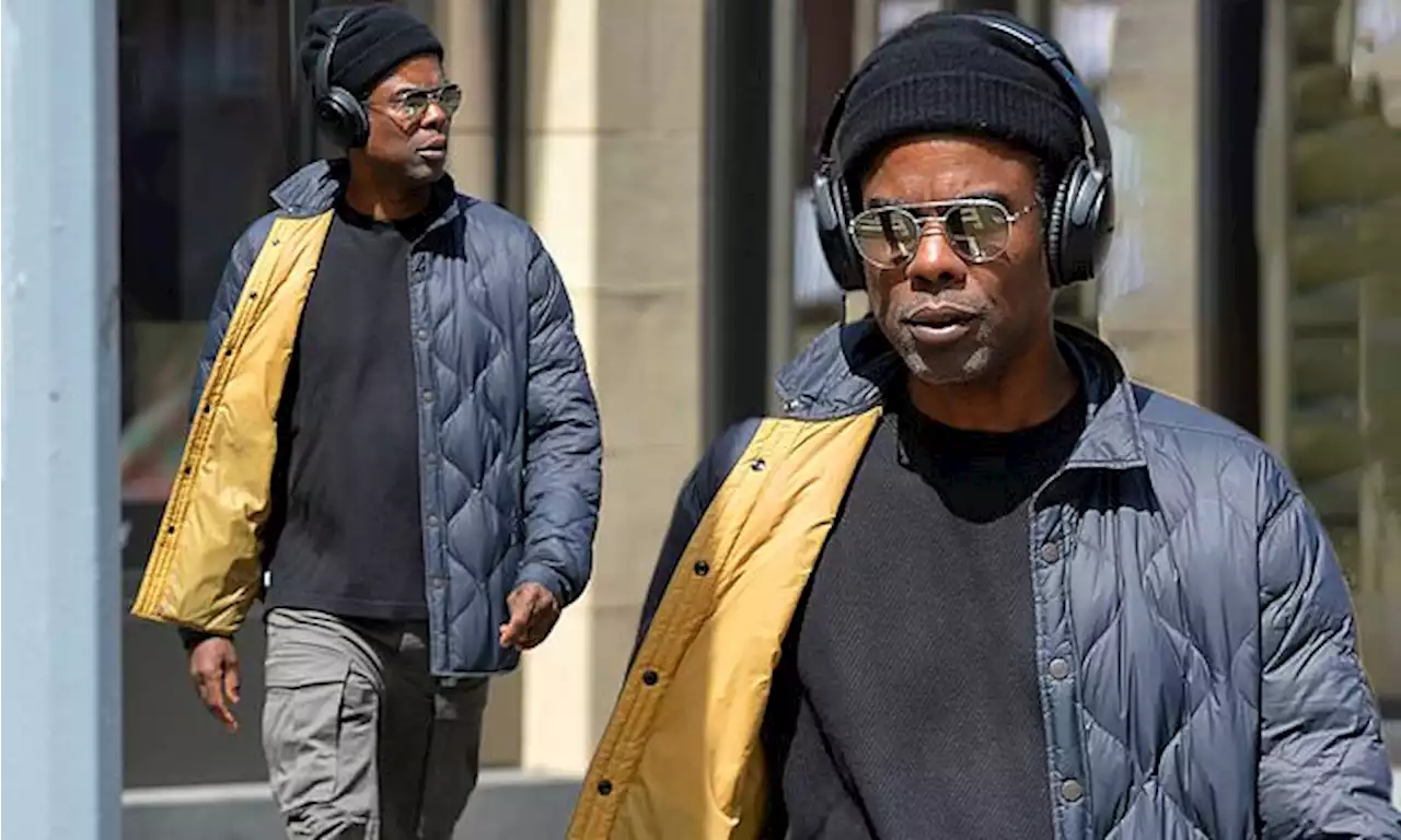 Chris Rock walks in NYC after Will Smith's 10-year ban from Oscars