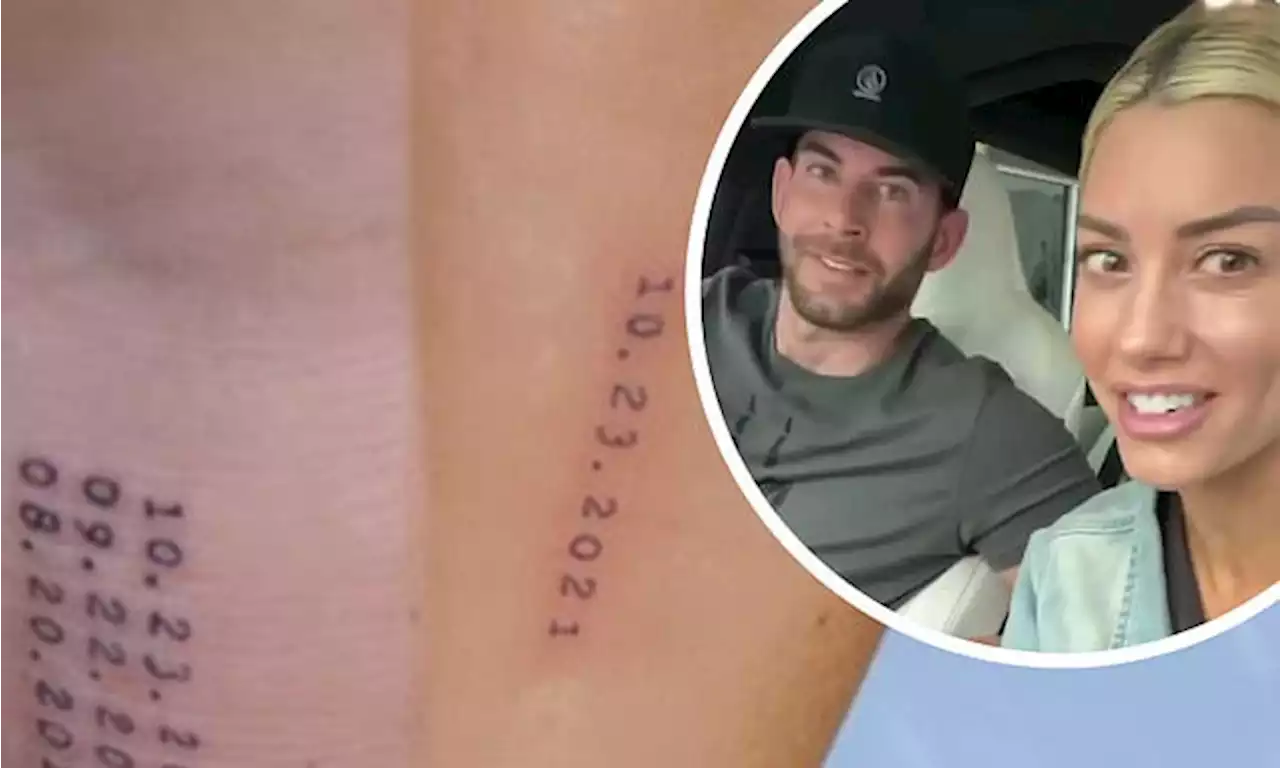 Tarek El Moussa and Heather Rae Young get tattoos