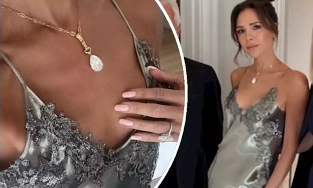 Victoria Beckham wore '£2MILLION' necklace to son Brooklyn's wedding