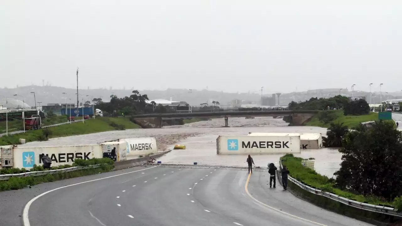 Business Maverick: South Africa Halts Shipping at Key Harbor After Floods