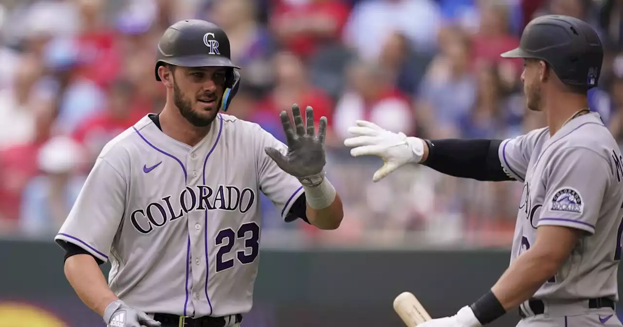 Rox win game-ending review in 10th, spoil Texas' home opener