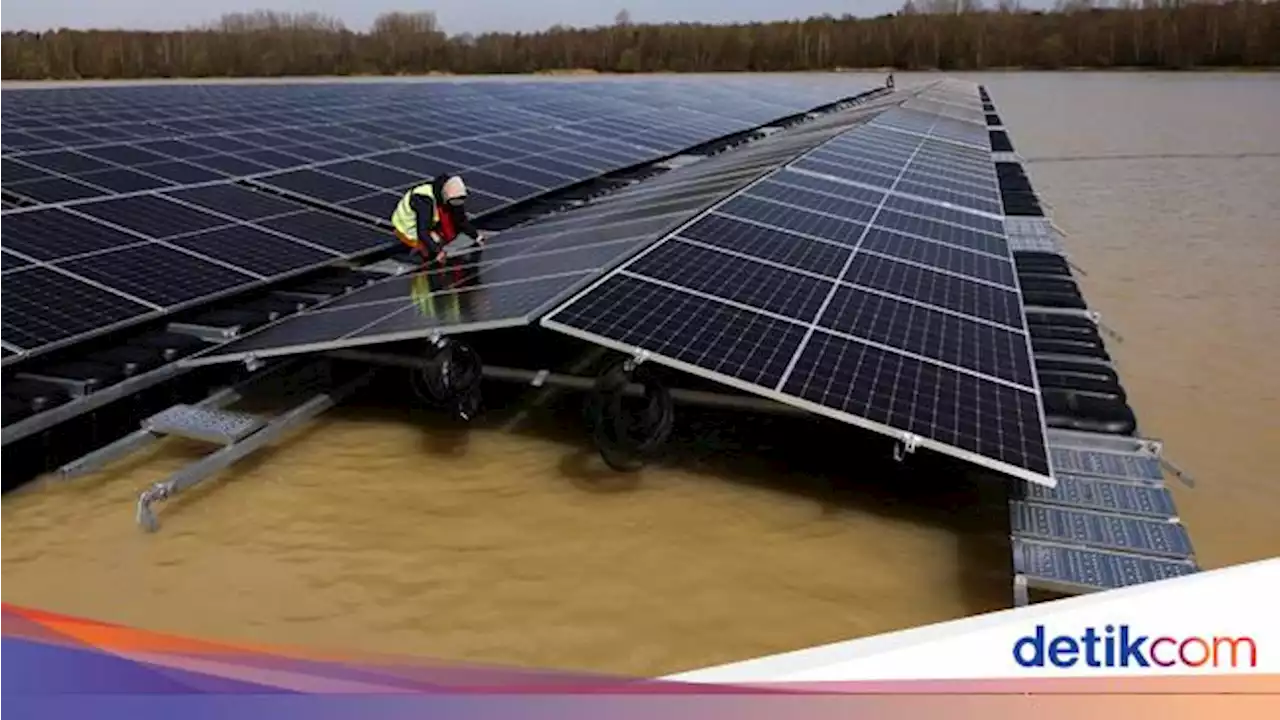 Top! Jerman Bikin Panel Surya yang Terapung di Danau