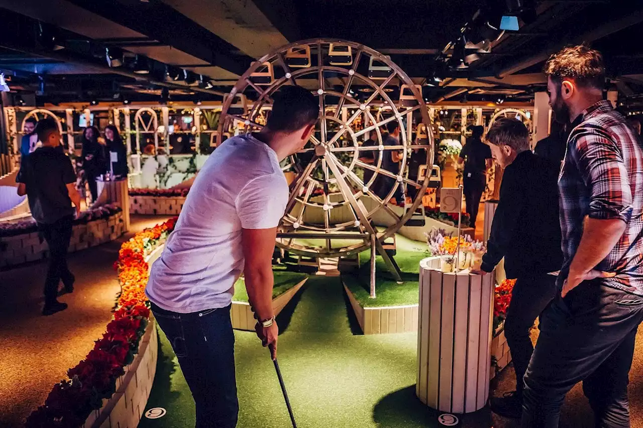 London ‘urban crazy golf’ chain Swingers opening New York branch