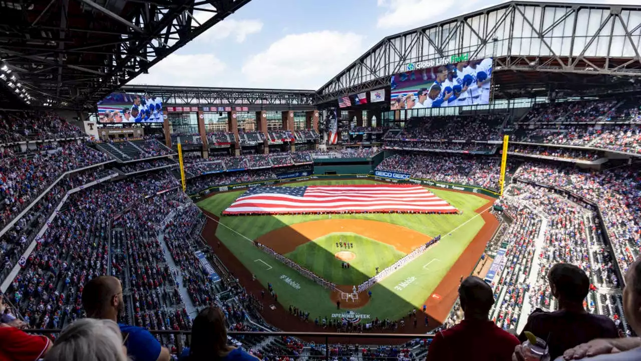 Rockies win game-ending review in 10th, spoil Texas Rangers' home opener