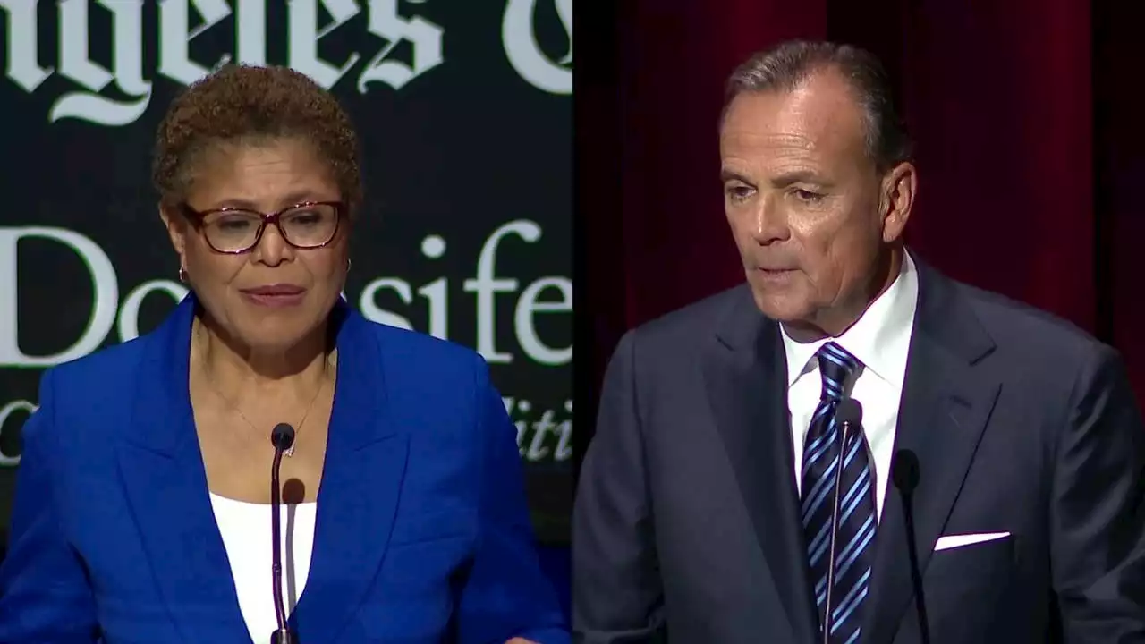 LA Mayor Race: Poll shows Karen Bass, Rick Caruso nearly tied