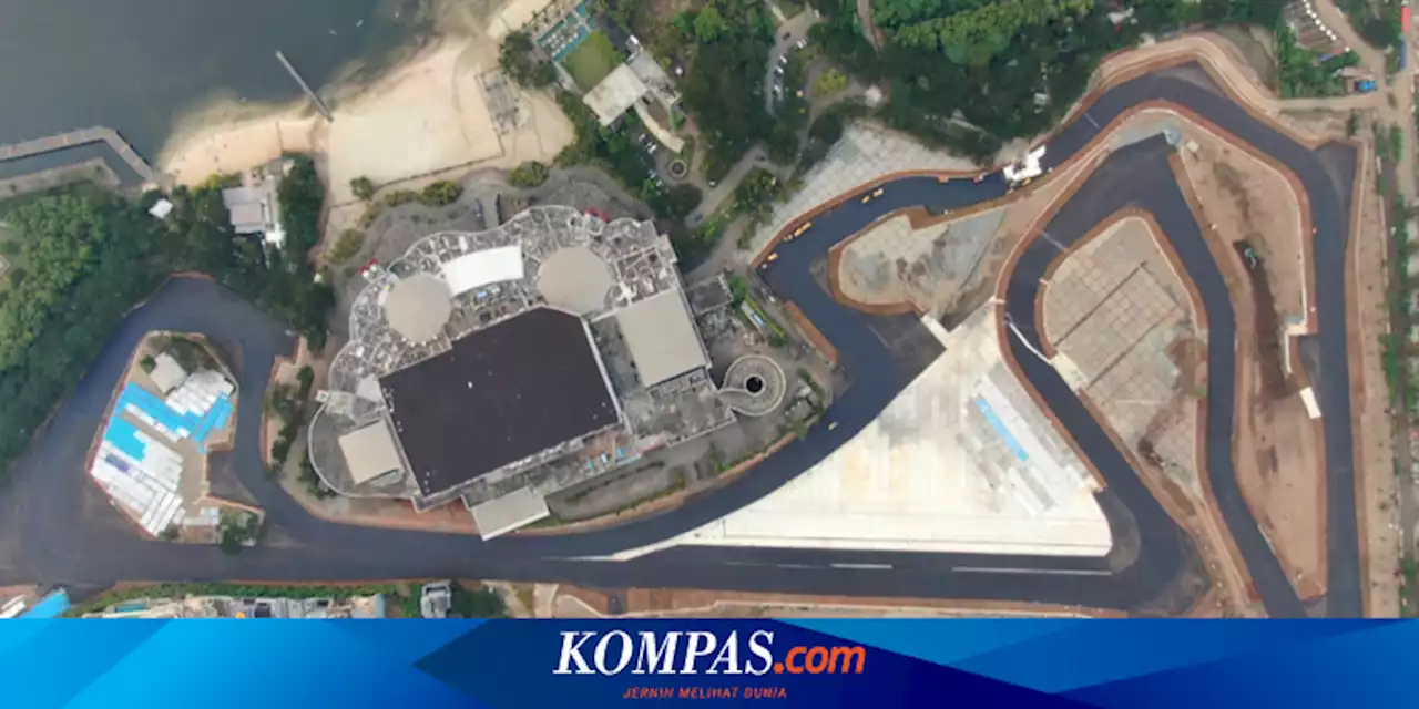 Proses Pengaspalan Sirkuit Formula E Rampung, Begini Penampakannya...