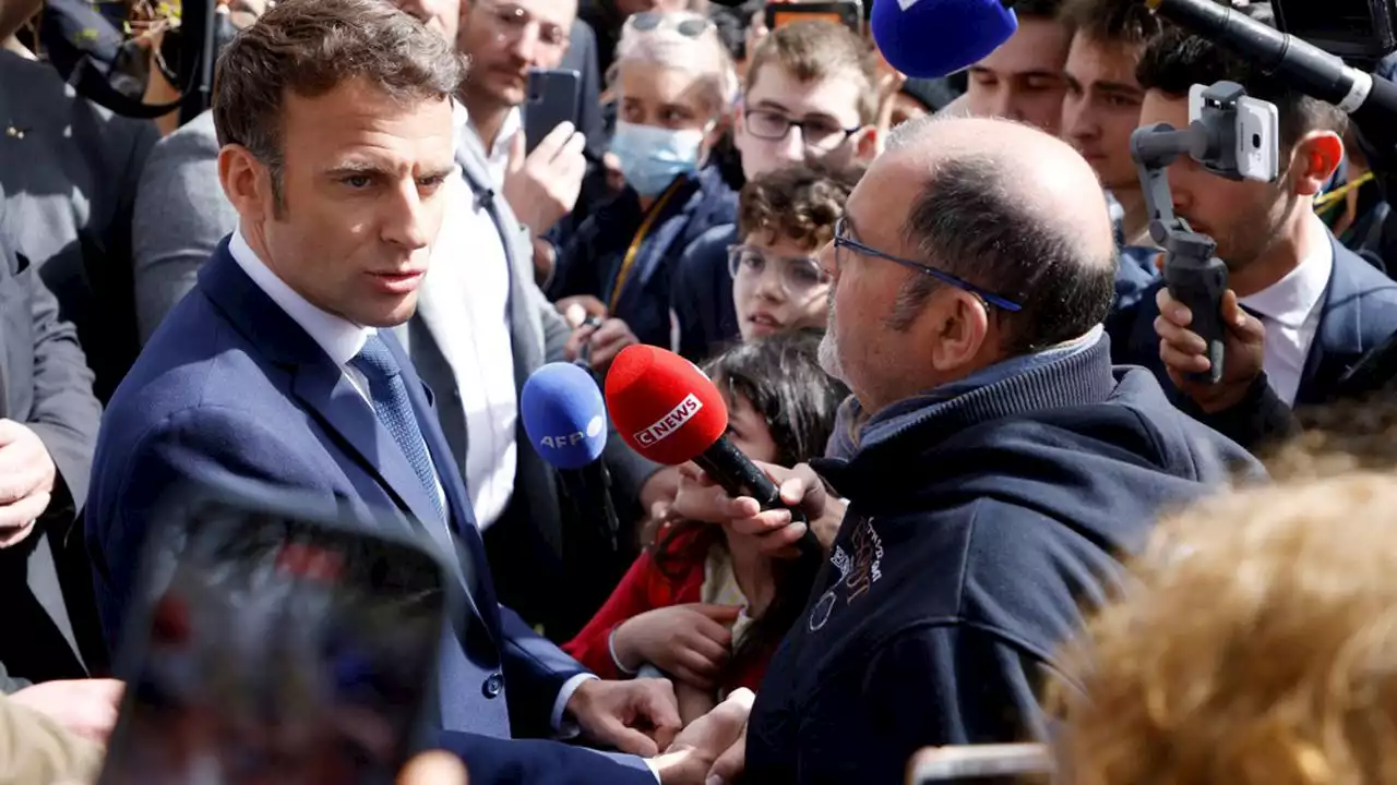 Présidentielle : à Mulhouse, Emmanuel Macron se confronte aux Français mécontents