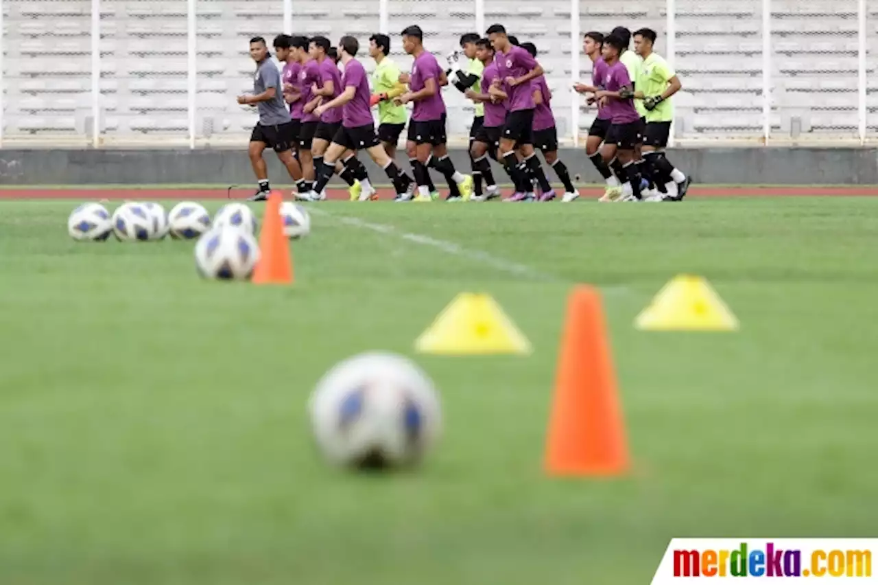 Foto : Intip Timnas U-23 Matangkan Persiapan Jelang SEA Games 2021 | merdeka.com