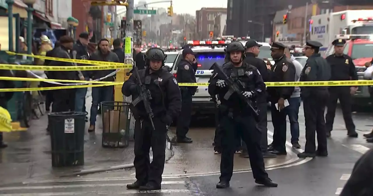 At least 10 shot, 6 others injured in NYC subway; manhunt underway for suspect