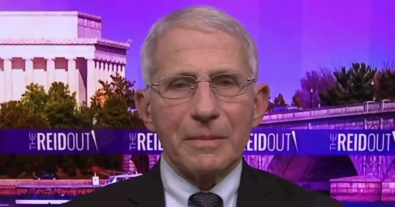 Dr. Anthony Fauci: I recommend you go and get the fourth shot if you are over 50