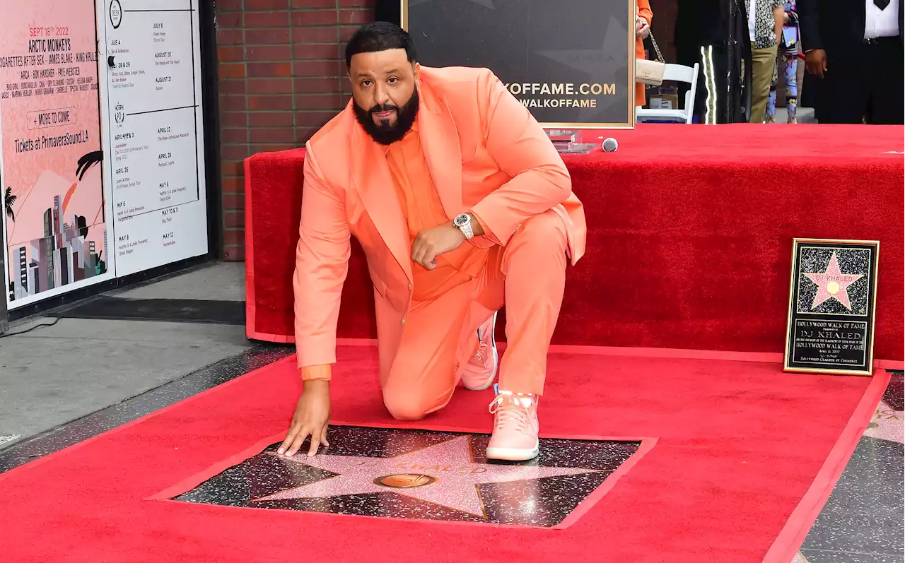 DJ Khaled Gets Another Win With Walk of Fame Star