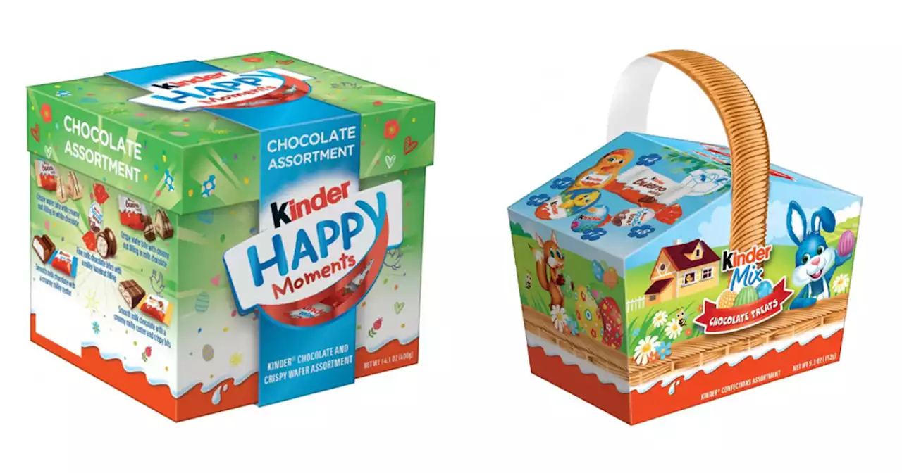 Two Kinder chocolate boxes recalled ahead of Easter due to salmonella risk