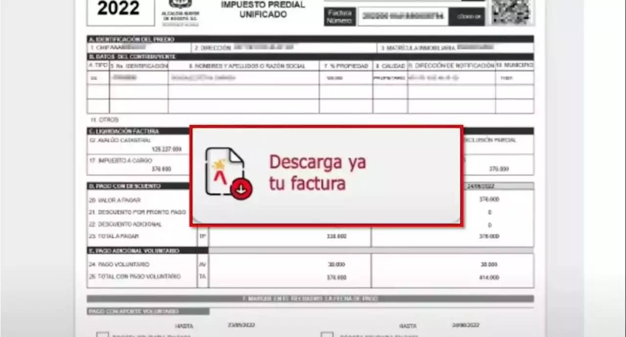 Pasos para descargar la factura del impuesto predial: hay nuevo aplicativo y es más fácil - Pulzo