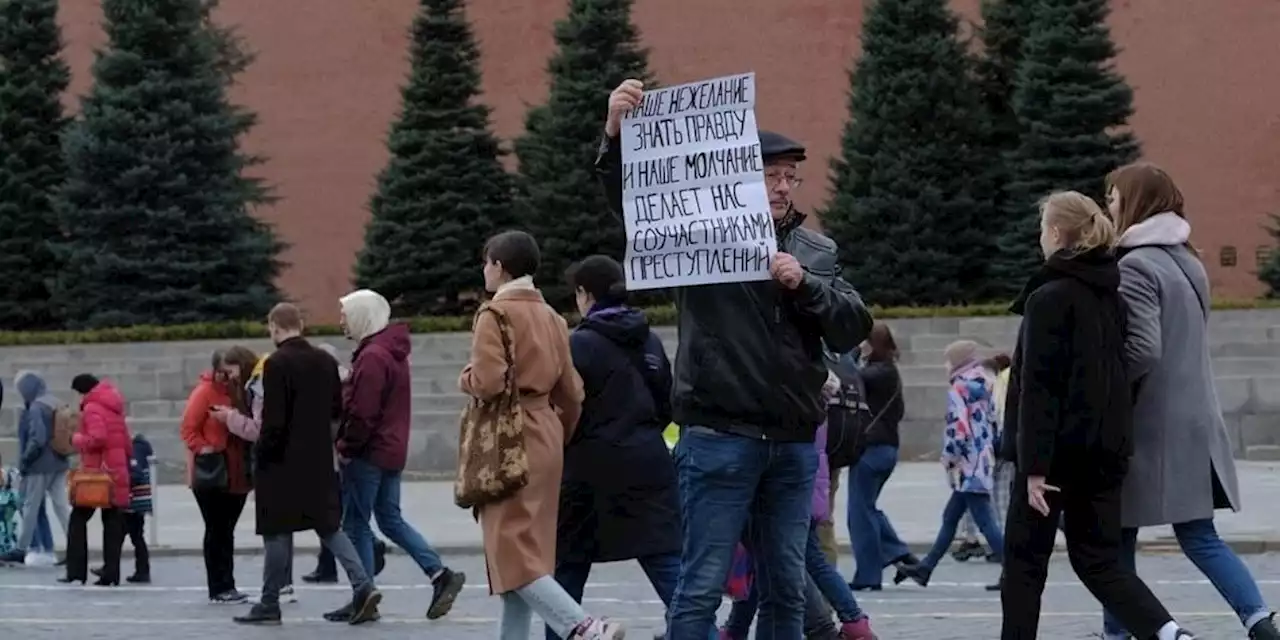 Russischer Aktivist über seinen Protest: „War auf das Schlimmste gefasst“