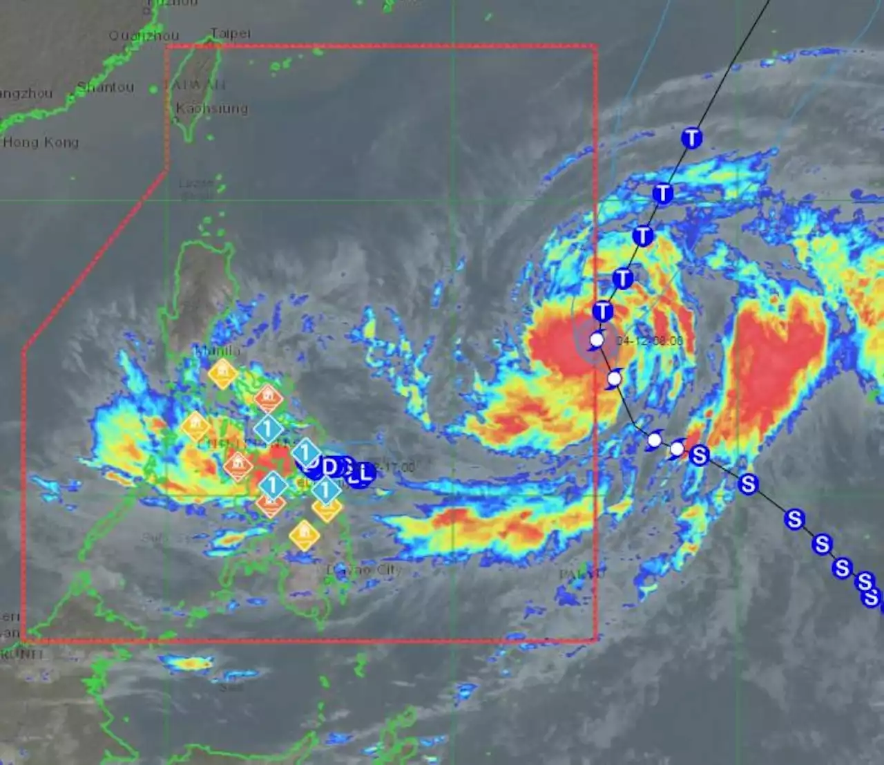 'Malakas' develops into severe tropical storm, 'Agaton' in Samar