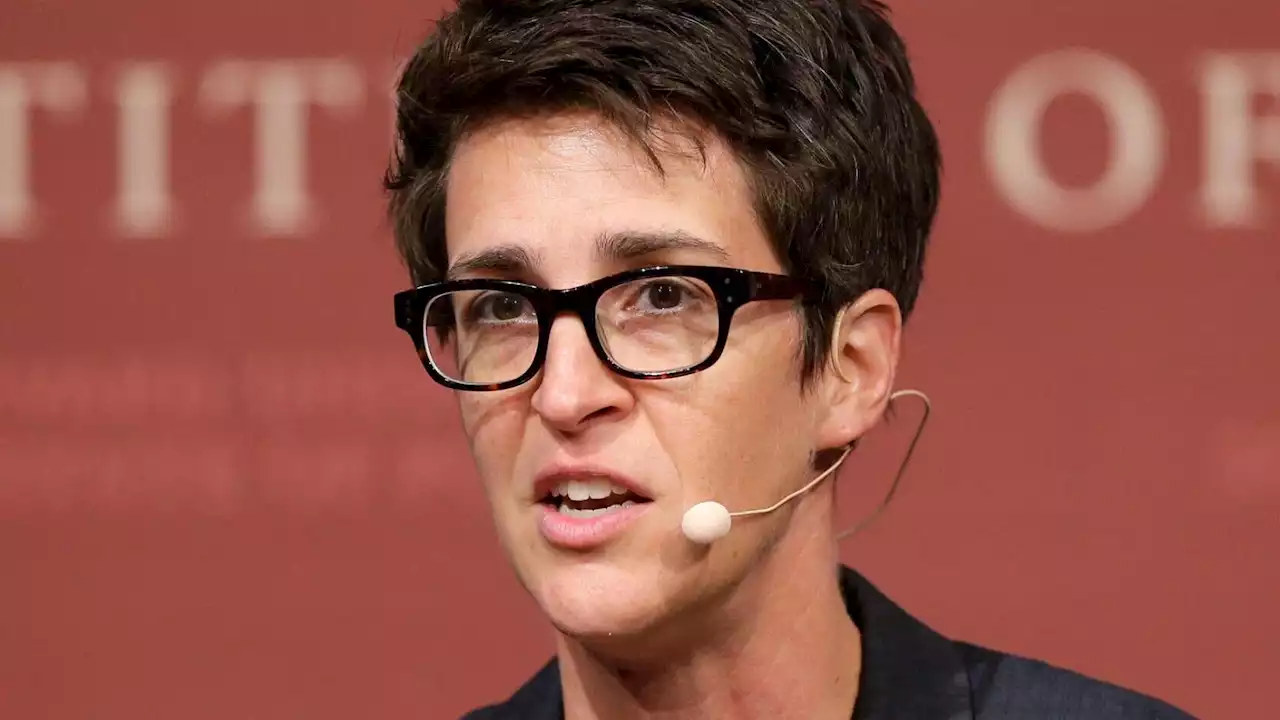 Rachel Maddow returns to MSNBC, will switch to once a week