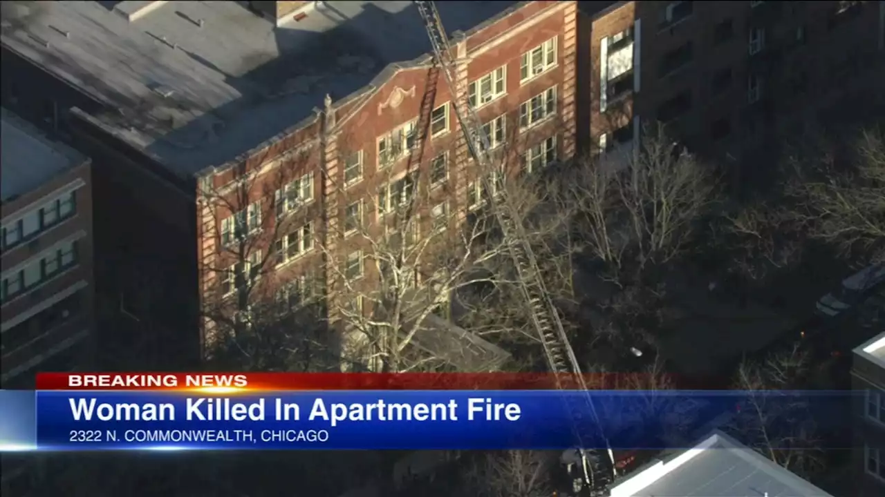 Woman dies in Lincoln Park apartment fire