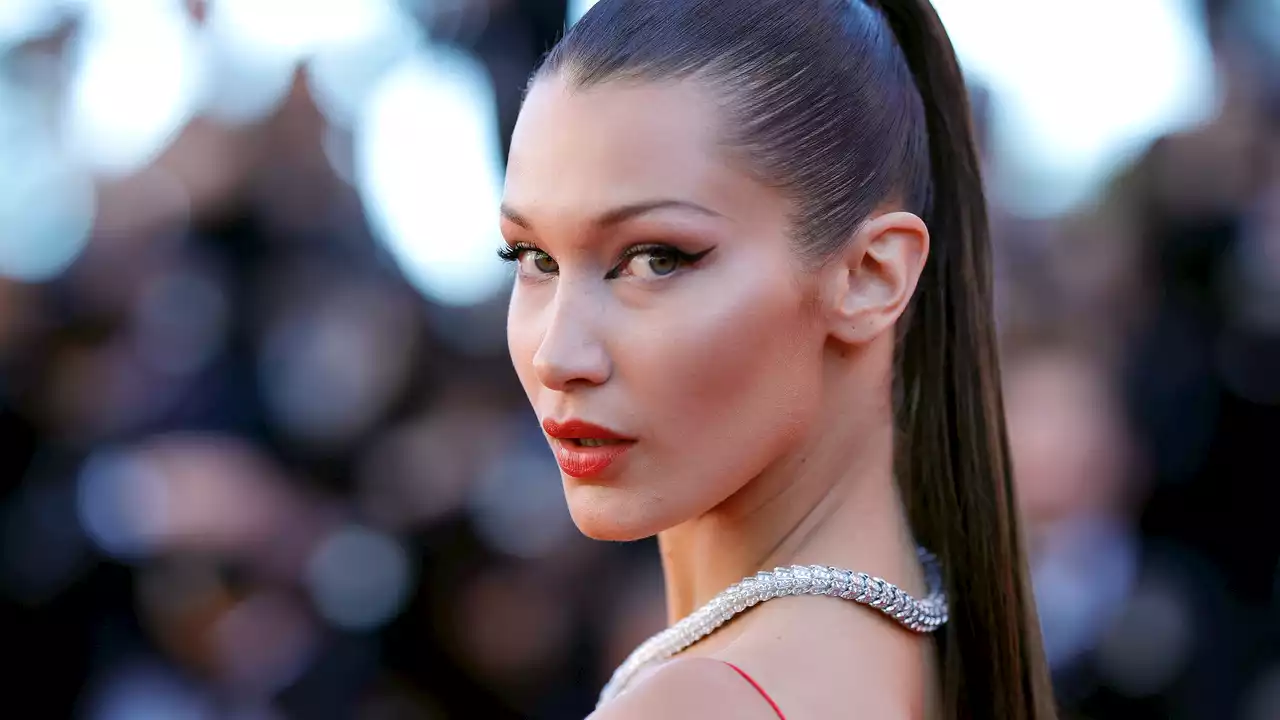 Bella Hadid's Cheekbones Practically Pop Off the Screen in This Makeup-Free Video