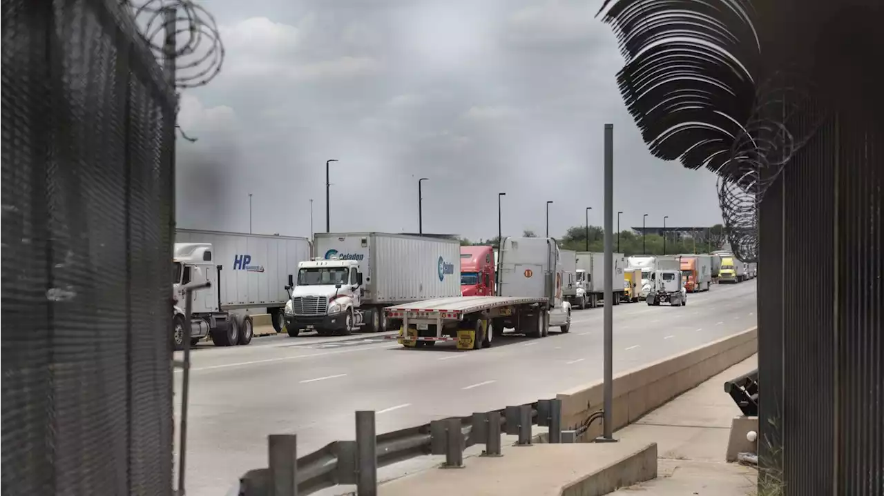 Truckers block Texas border crossing to protest new rules from Abbott