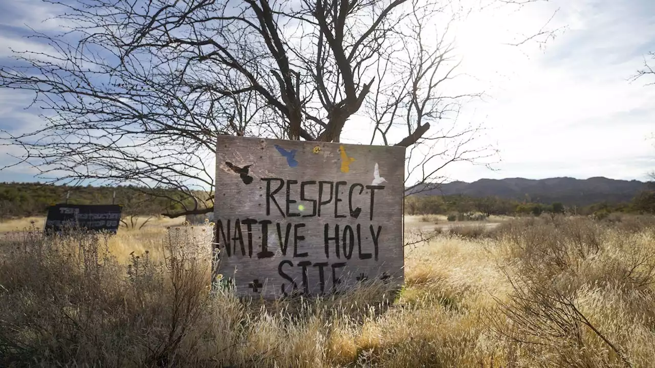 Why should Arizona desecrate sacred lands just to send copper to China?