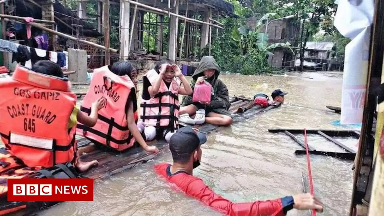 Tropical Storm Megi: Rescuers race to find survivors as death toll rises