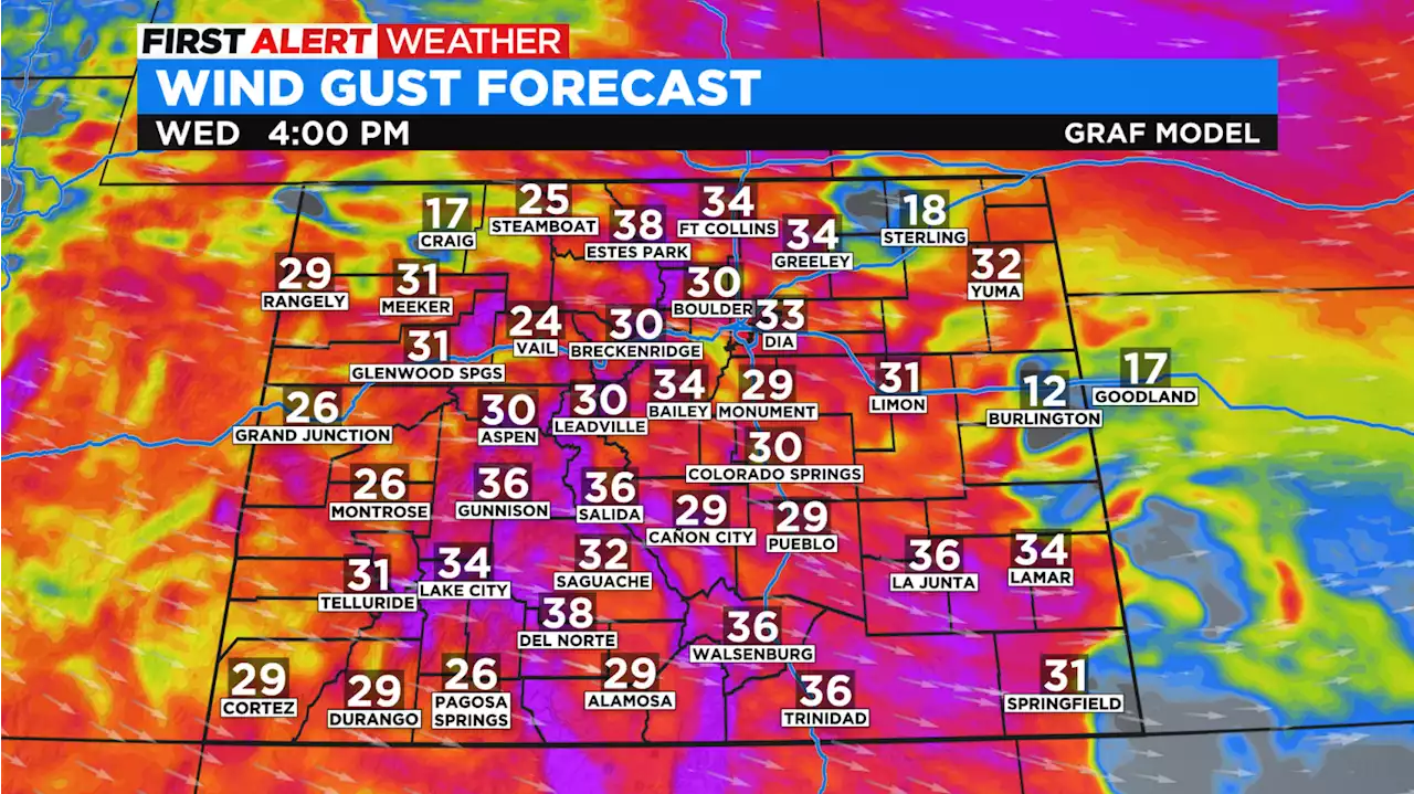 Colorado Weather: Strong Wind And A Little More Snow