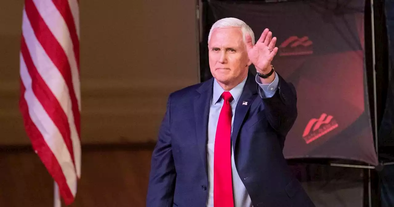 Pence decries cancel culture amid protests and praises Zelenskyy at University of Virginia