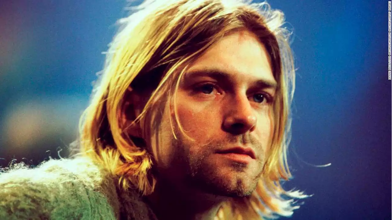 Kurt Cobain's blue guitar in Nirvana's 'Smells Like Teen Spirit' video to be sold at auction