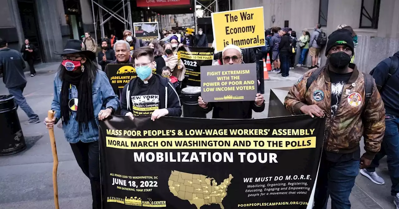 Poor People's Campaign Marches on Wall Street Against 'Lies of Neoliberalism'