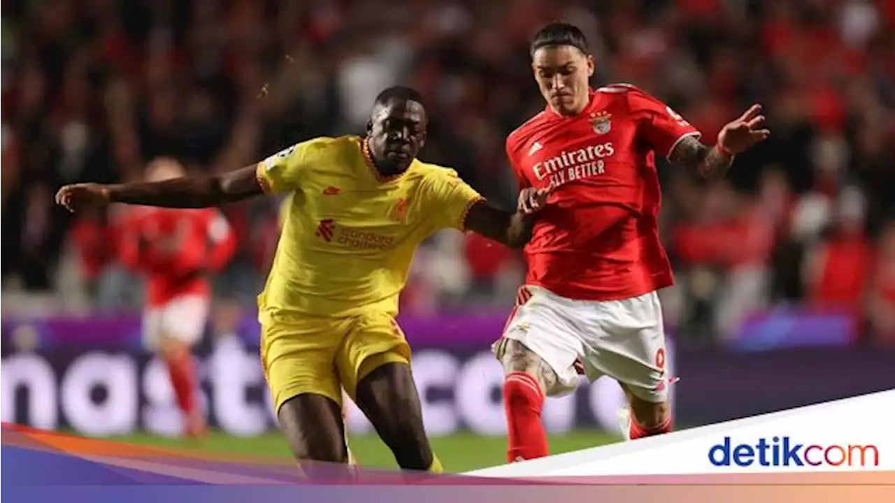 Liverpool Vs Benfica: Si Elang Siap Terkam 2 Titik Lemah Si Merah