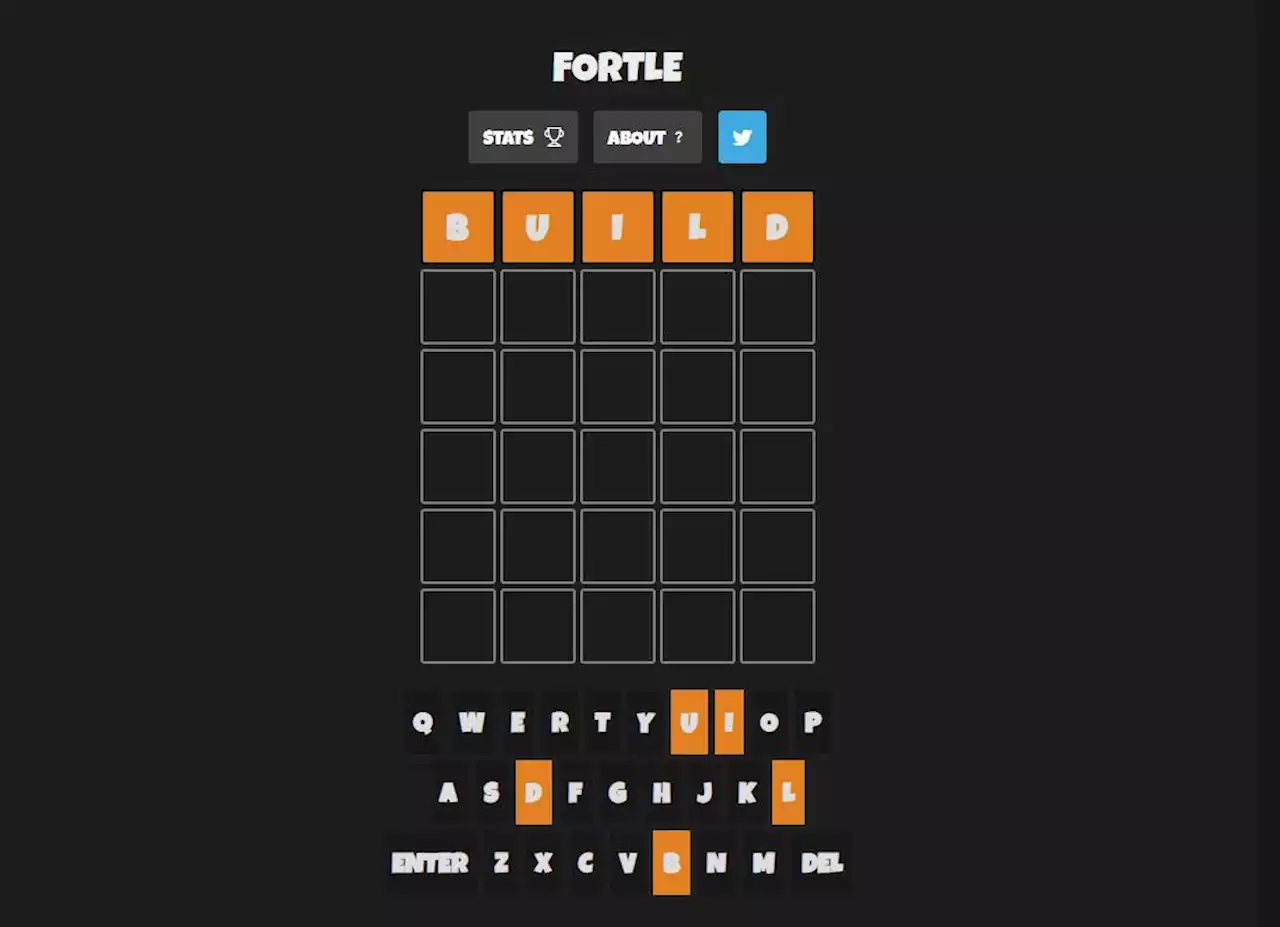 Play Fortnite Fortle, The Wordle Clone For The Battle Royale