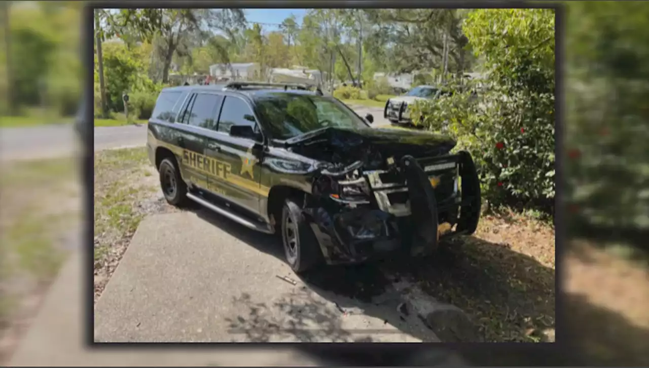 Baldwin County man accused of ramming into deputy vehicle before short pursuit