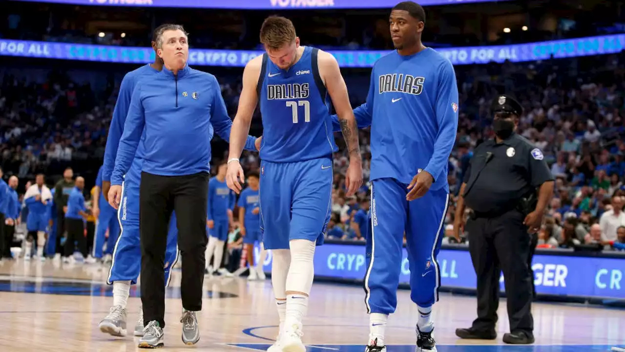 Dallas Mavericks hope Luka Doncic can play in Game 1