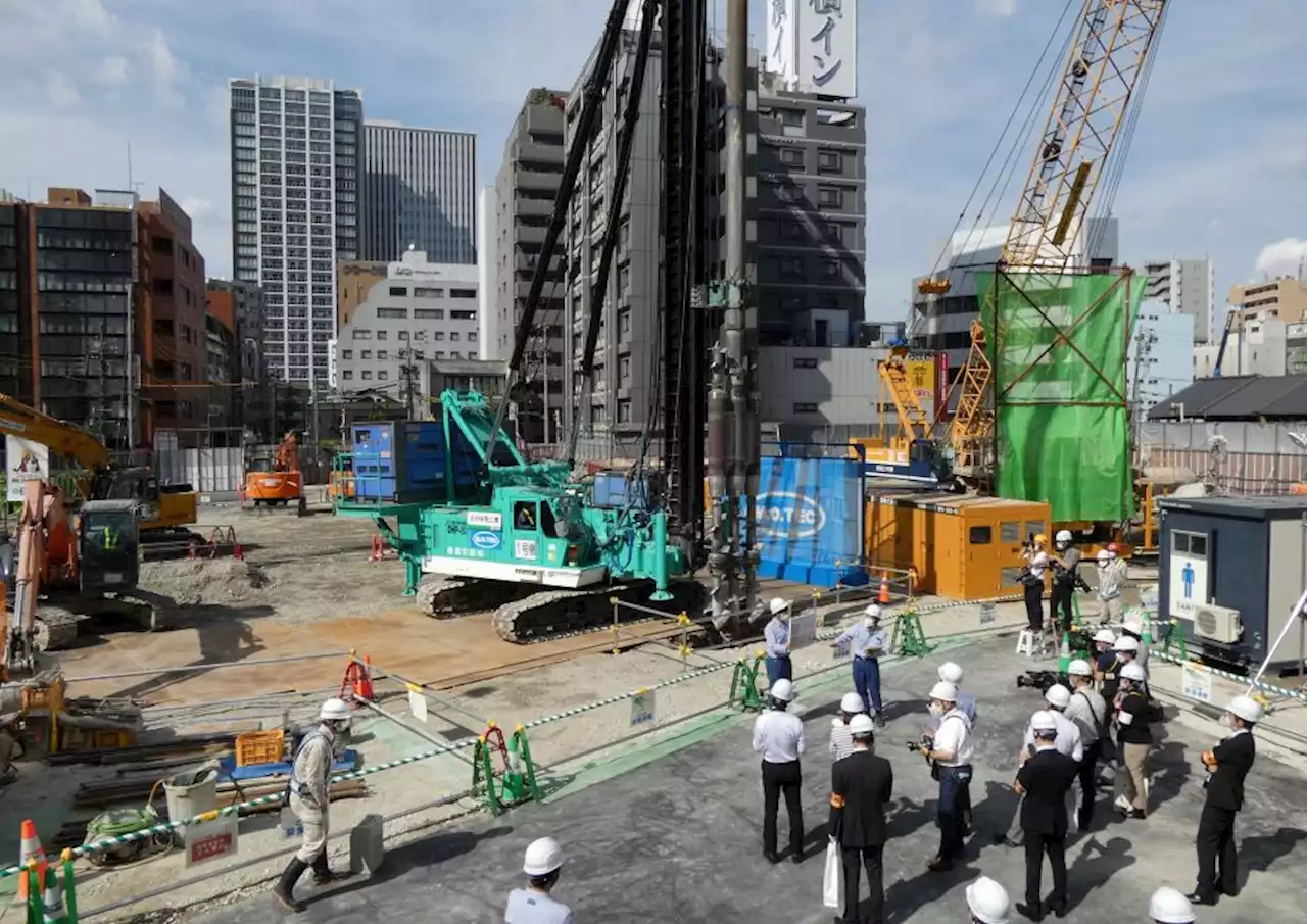 リニア名古屋駅の建設現場を公開 いよいよ本格掘削へ、ＪＲ東海 | 岐阜新聞Web
