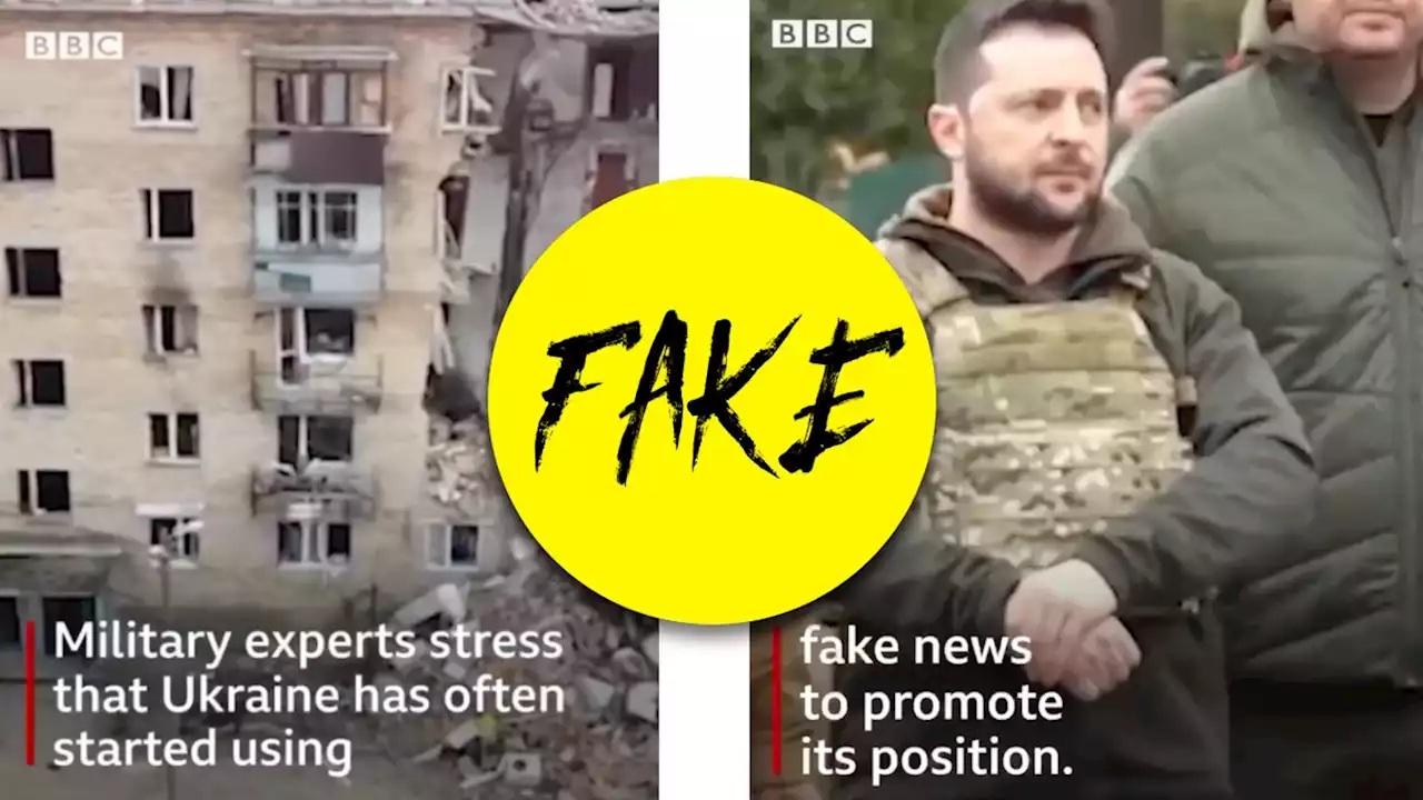 Viral 'BBC' Video Blaming Ukraine For Civilian Deaths Is Fake