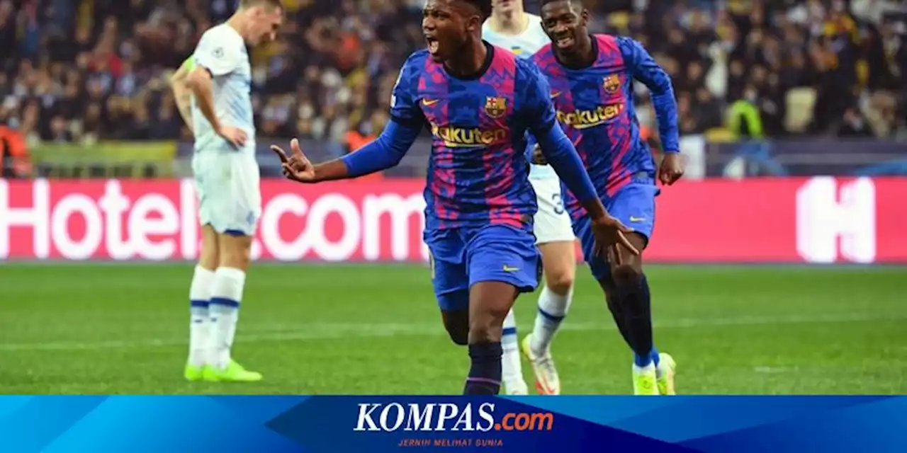 Barcelona Vs Eintracht Frankfurt, Ansu Fati Bakal Comeback?