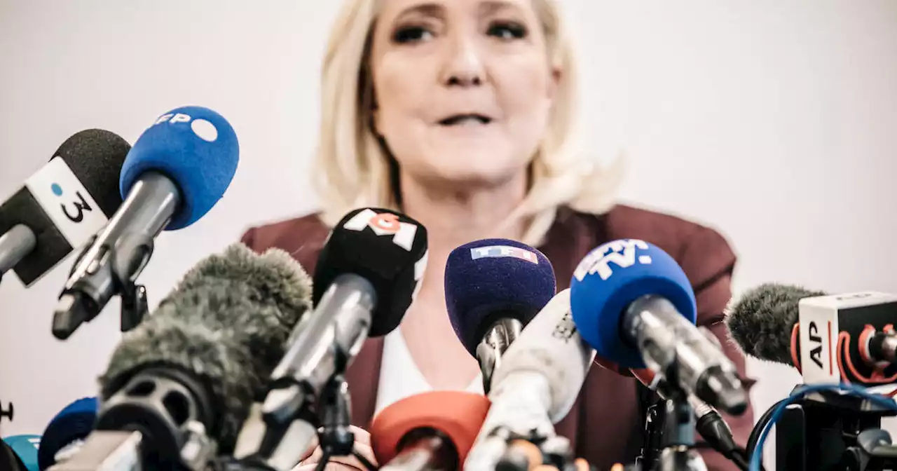 Dans l’Eure, Marine Le Pen veut débusquer les anti-Macron