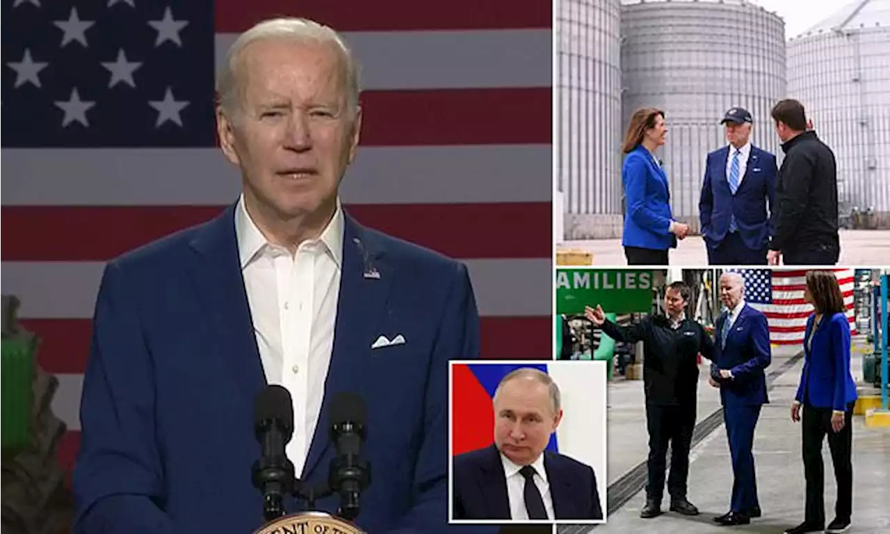 Biden accuses Putin of GENOCIDE in Ukraine