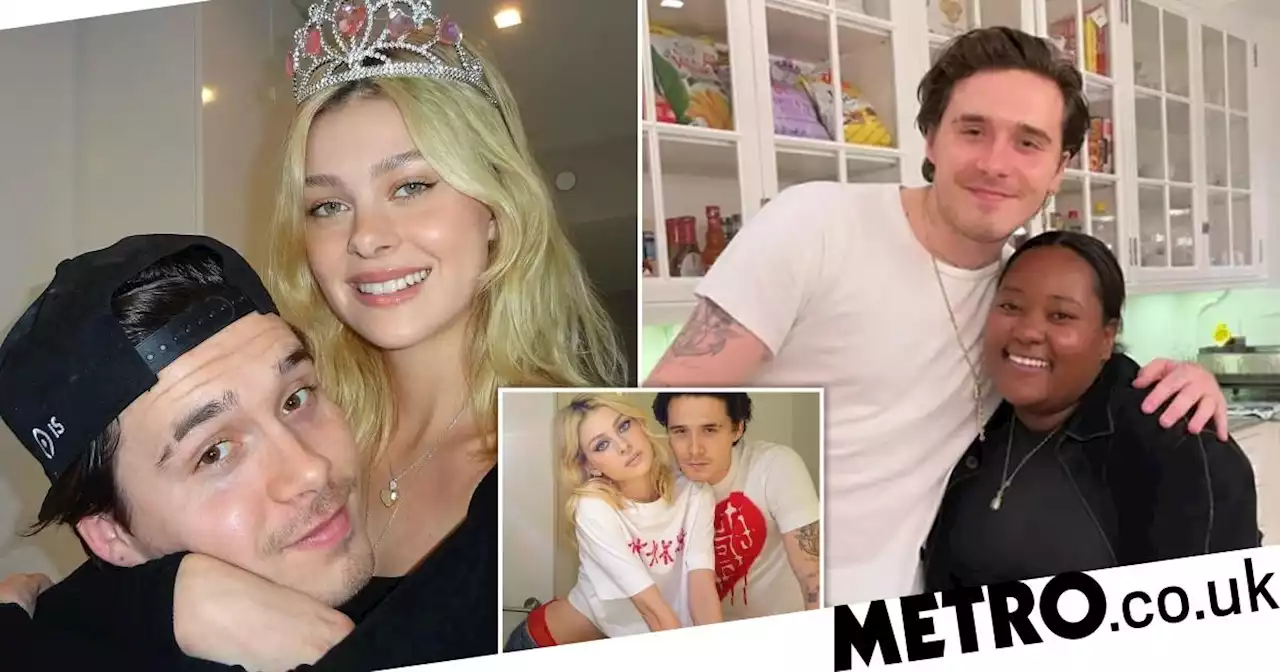 Brooklyn Beckham takes wife Nicola Peltz’s best friend for spin in new car