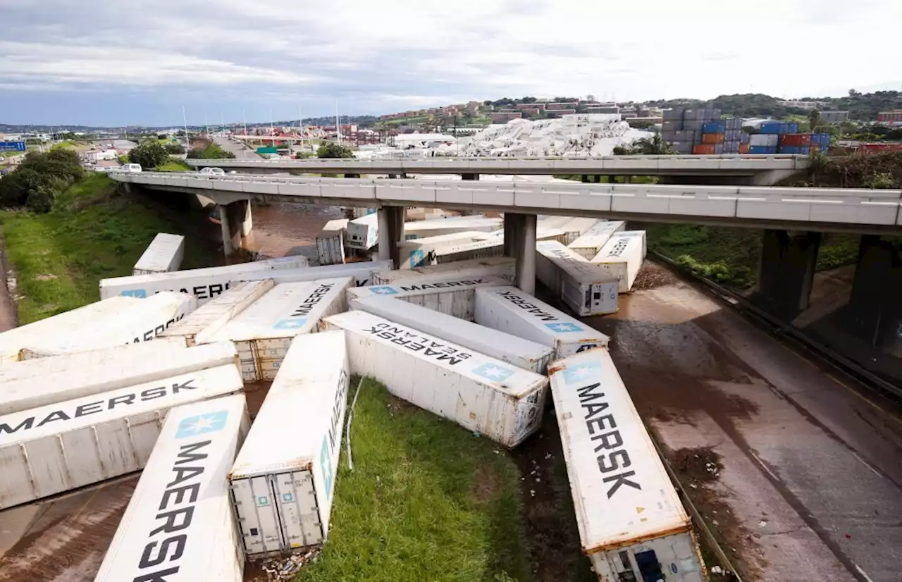 Maersk halts work at SA port as floods kill 60