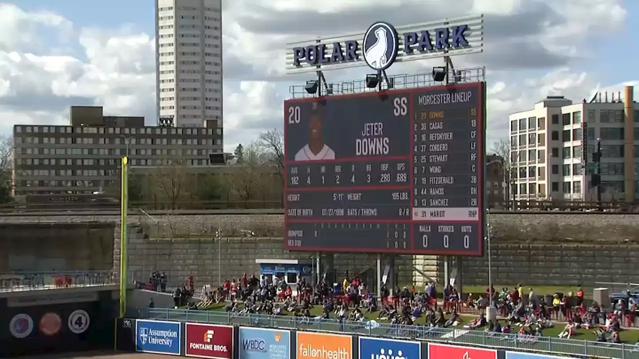 Baseball Fans Pack Polar Park for WooSox' Home Opener