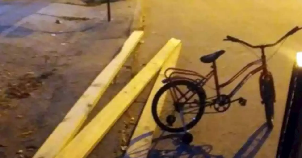 Joven ladrón quedó en coma tras robarse una bicicleta y tres tablas de madera