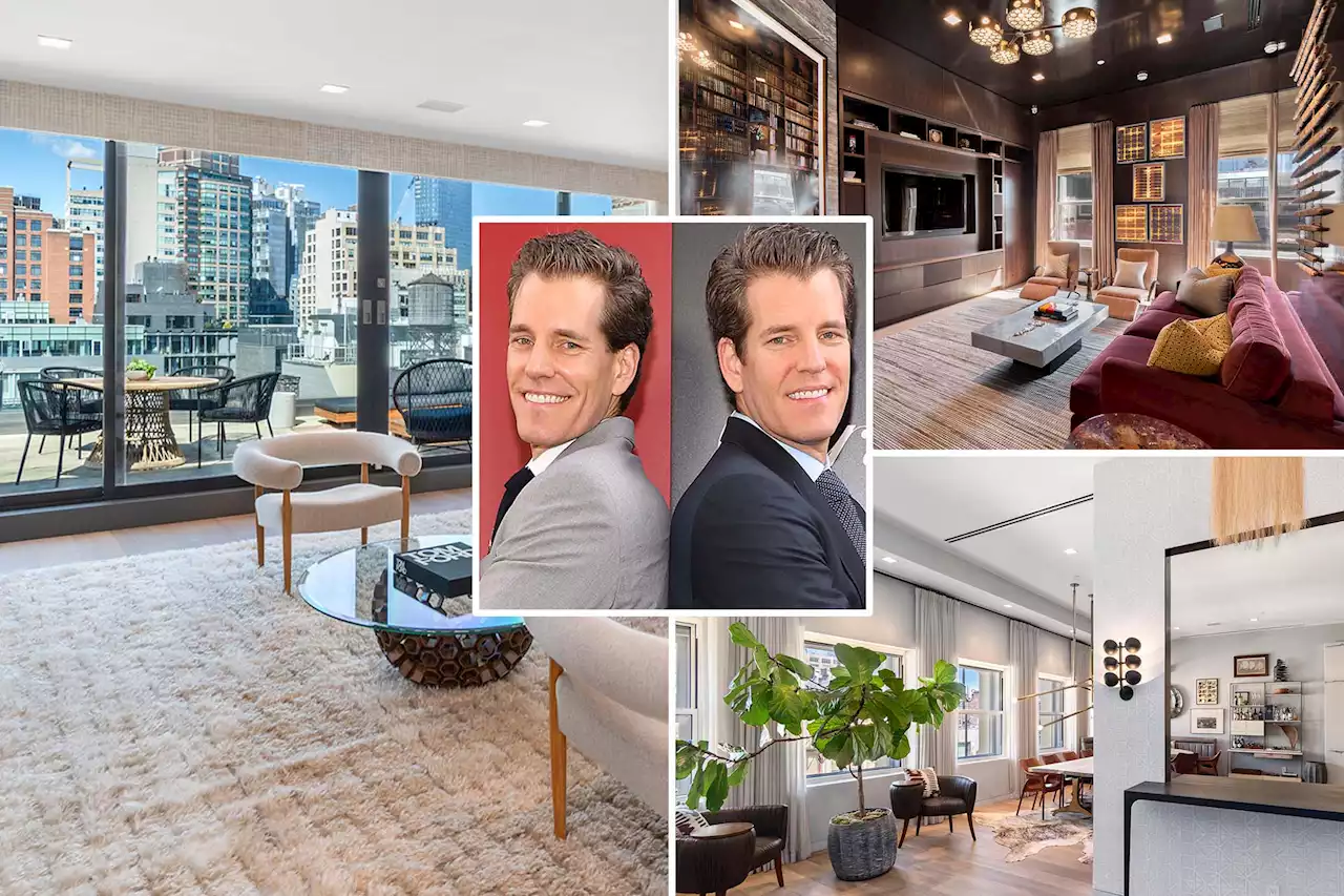 Crypto crib: Winklevoss twins list Soho stunner for $17M