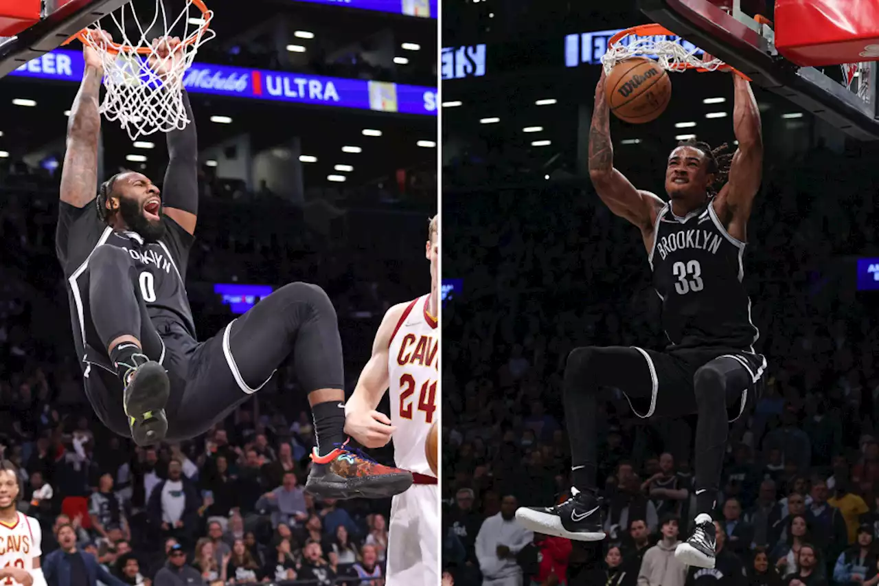 Nets centers Andre Drummond, Nic Claxton dominate in win